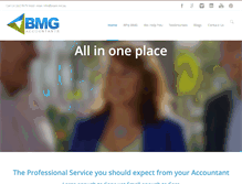 Tablet Screenshot of bmgaccountants.com.au